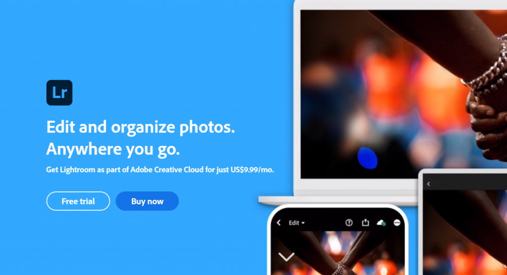 Adobe lightroom - Best photo editing software