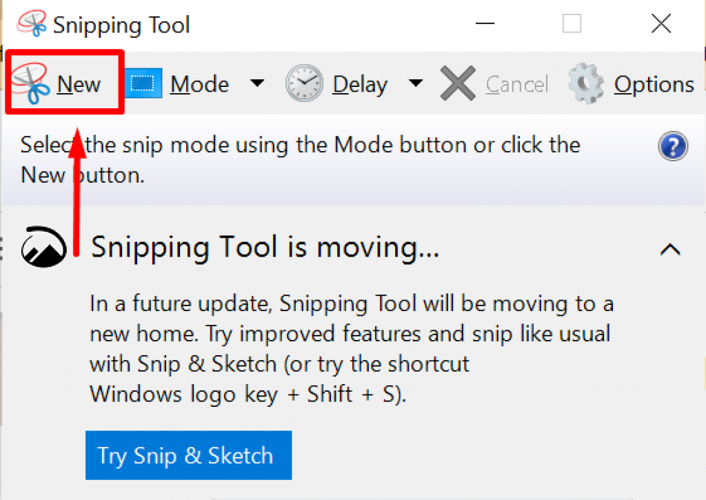 Snipping tool