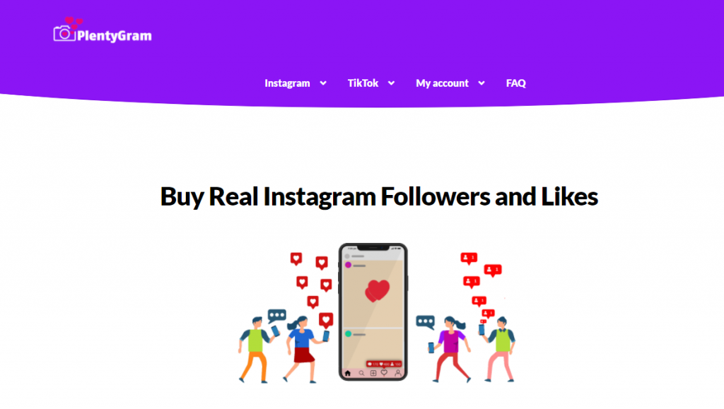Plentygram -Best site to buy Instagram likes