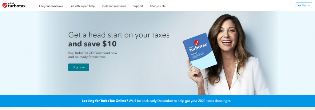 TurboTax - Best Tax software