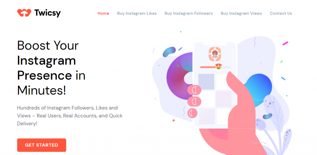 Twicsy - Best site to buy Instagram likes