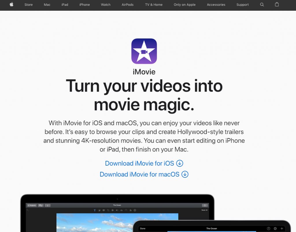 iMovie