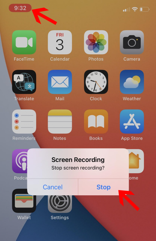how to set up screen record on iphone 6