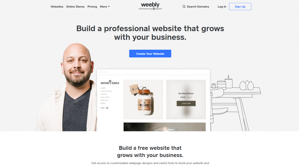 Weebly website maker