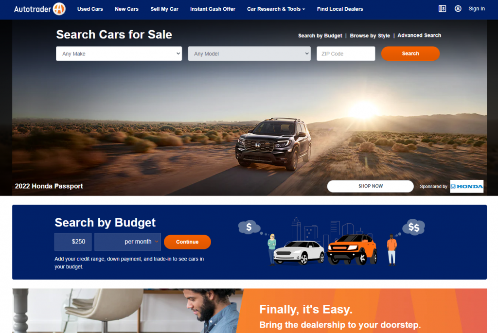 Autotrader - best used car websites