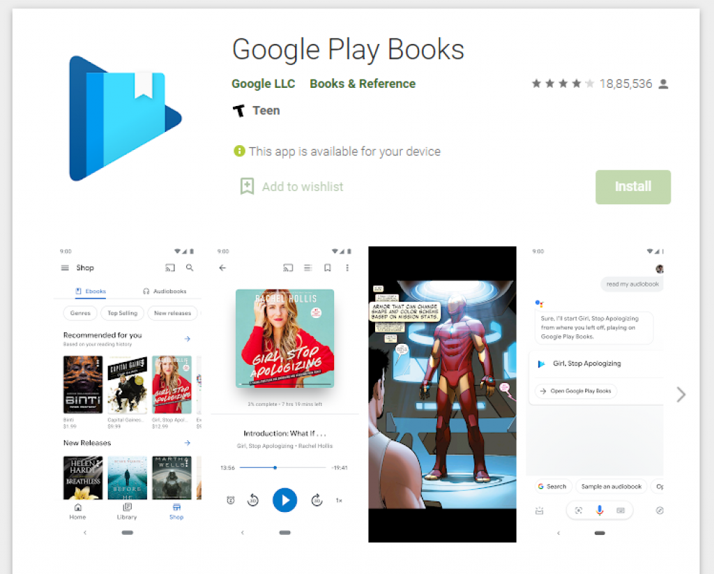 Google play books