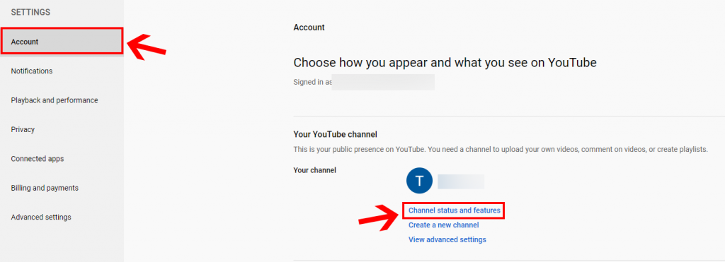 how to verify my youtube account