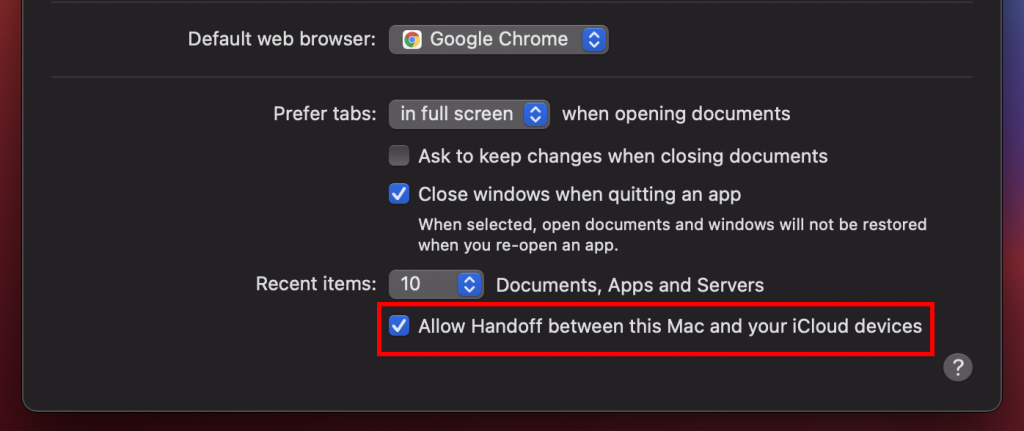 How to Disconnect Handoff Between iPhone And Mac