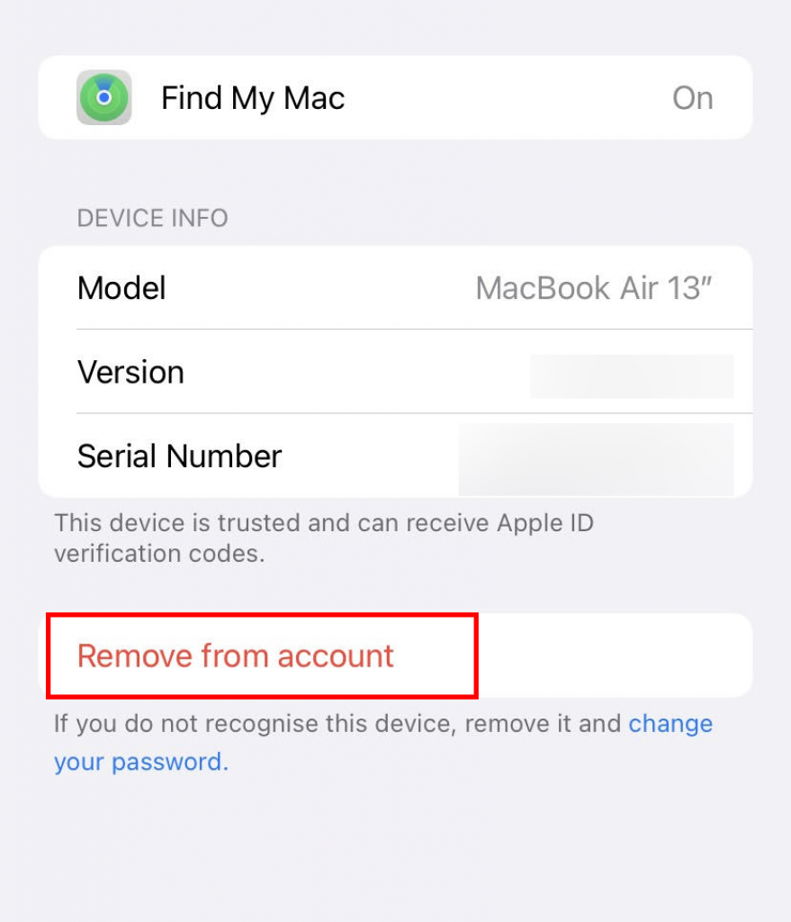 How to disconnect mac from iPhone