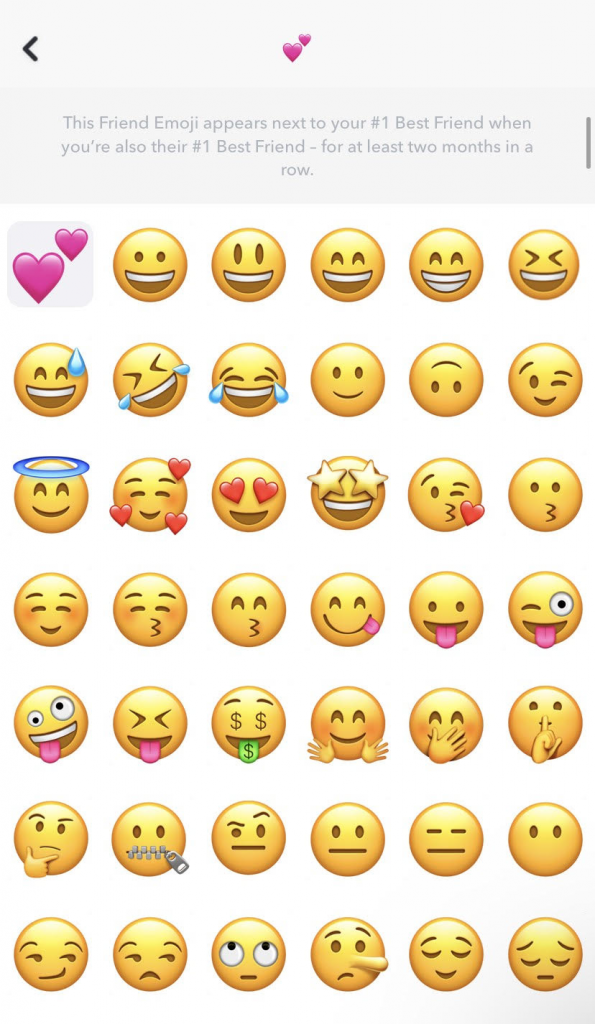 Change snapchat emoji
