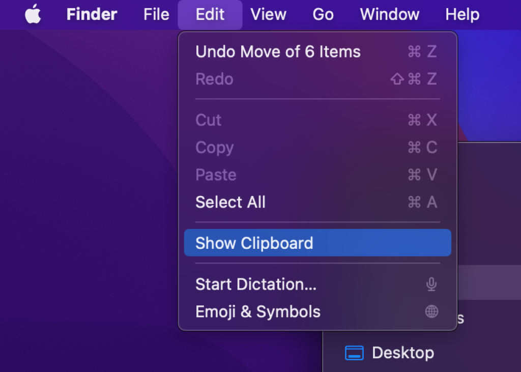 clear clipboard on mac